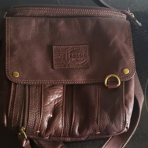 Fossil leather purse